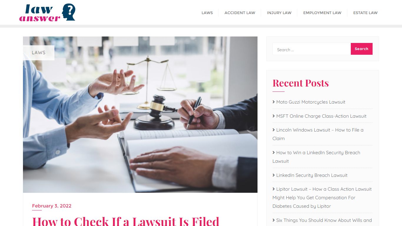 How to Check If a Lawsuit Is Filed Against You – Law Answer